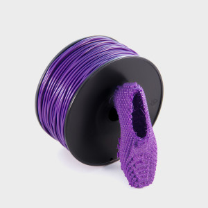 Recreus FilaFlex 3D Filament 1,75mm in lila purplemit Schuh