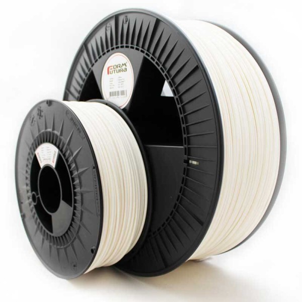 3d Filament Rolle Premium PLA 1.75mm von Formfutura. Farbe Weiss - Frosty White™