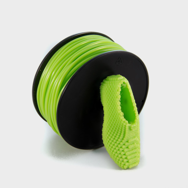 3D Drucker Filament 250g Rolle FilaFlex 3mm in Grün - Green