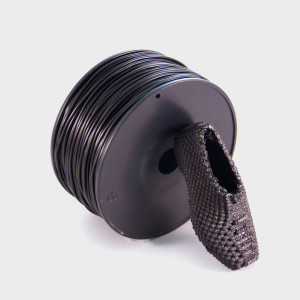3D Drucker Filament 250g Rolle FilaFlex 3mm in Schwarz - Black
