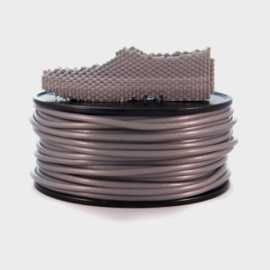 250g Rolle FilaFlex 3D Drucker Filament 3mm in Silber - Silver